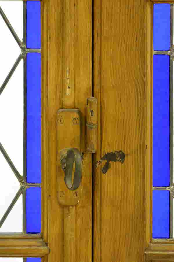 4 Door Blue Vitraux 80x90h