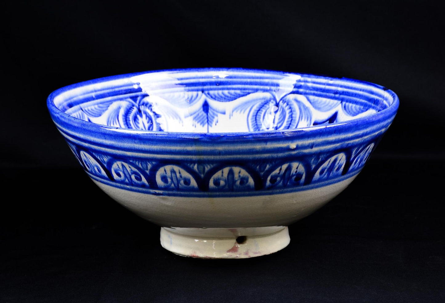 French B&W Bowl 14dia6h