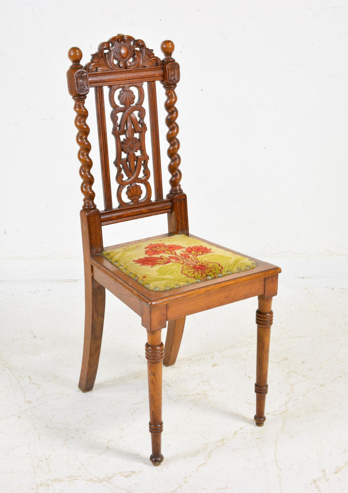 Brit. Barley Twist Chair 20x17x41h