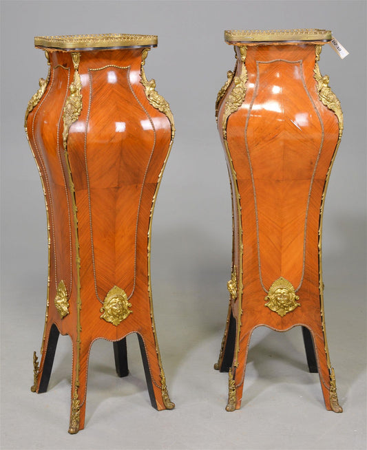PAIR French Pedestals 15x15x47h