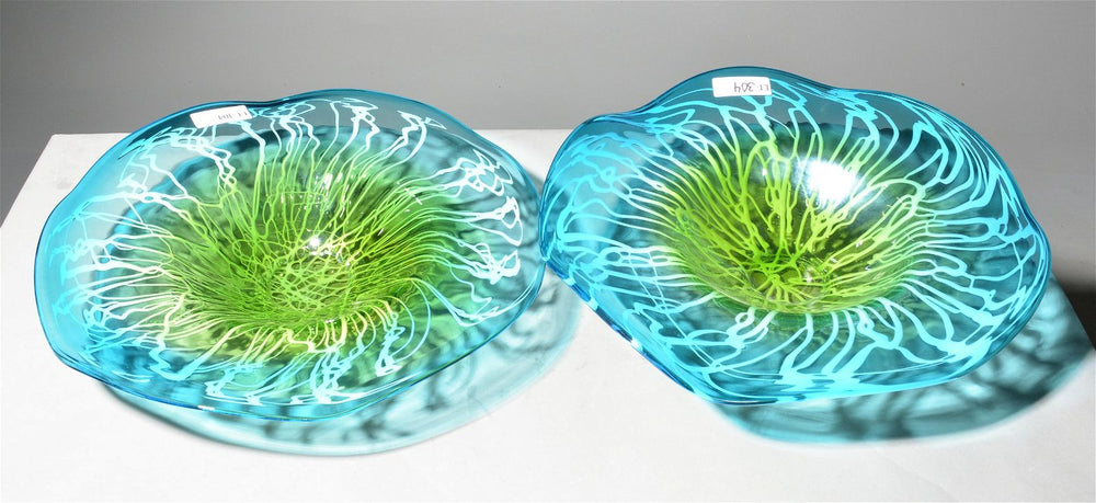 Italian Art Glass Bowl 21x20