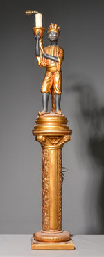 B/Moor Lamp on Column 33h
