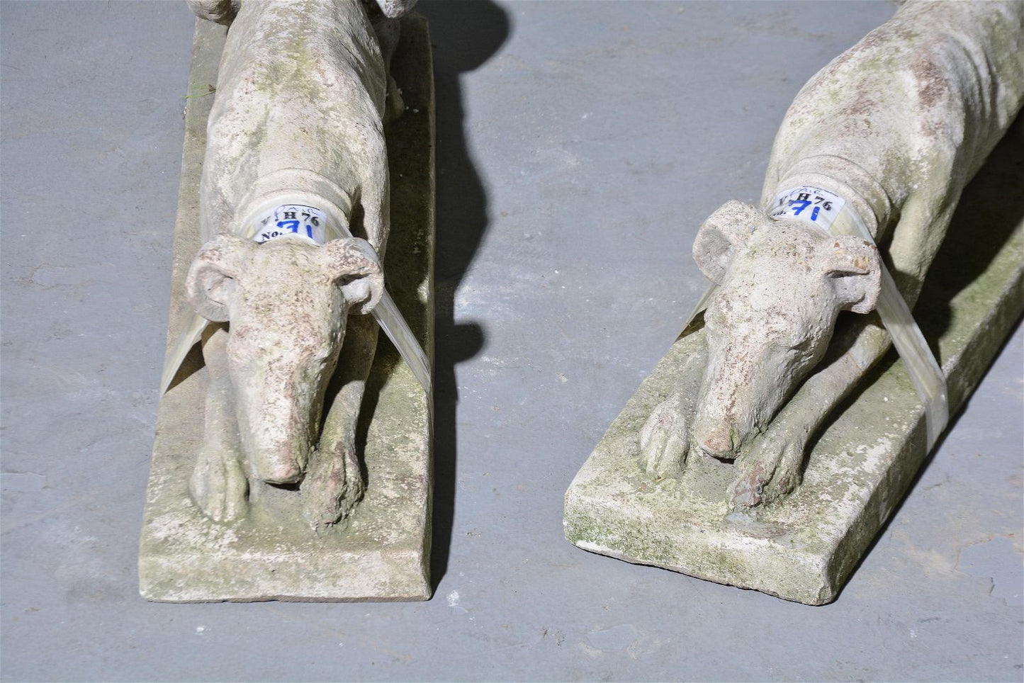 PAIR Concrete Whippets 27"