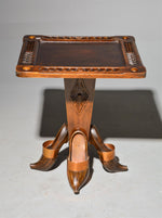 French Carved Table 21x21x24h