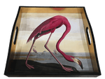 Audubon Flamingo Tray 14x14