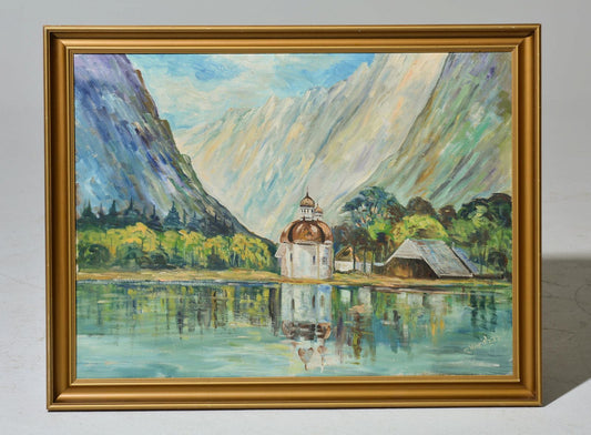 Lake House Oil 35x27h