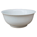 Busan White Flare Bowl LG 20"