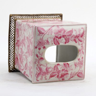 Tissue Box (Pink Primrose)
