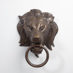 Lion Door Knocker 12x16