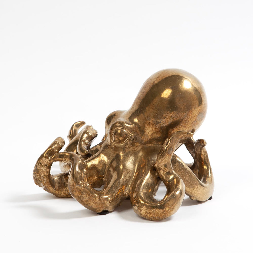 Octopus Matte Gold