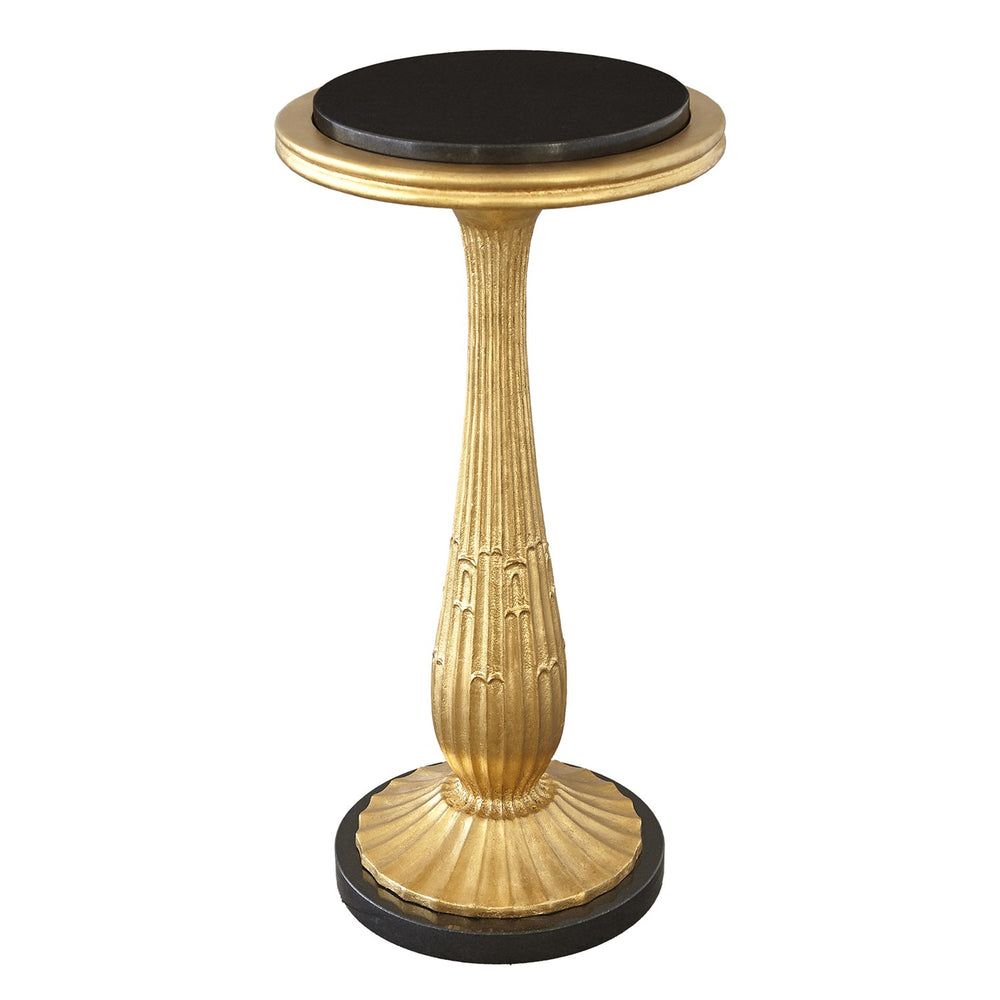 Fluted Accent Table 12"dia24h