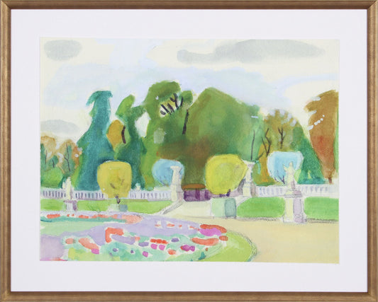 Garden Landscape I 30x25"h
