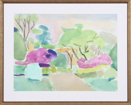Garden Landscape II 30x25h