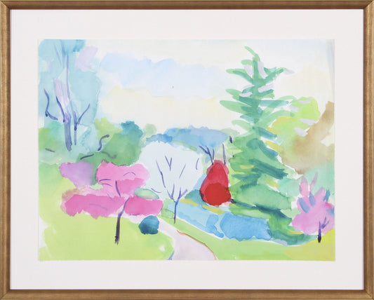 Garden Landscape IV 30x25h