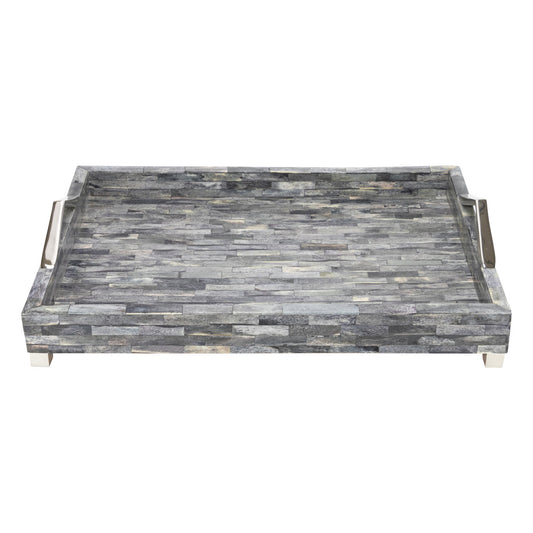 Pierz Tray Gray 20x14.5