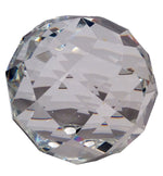 Faceted Crystal Ball 5"