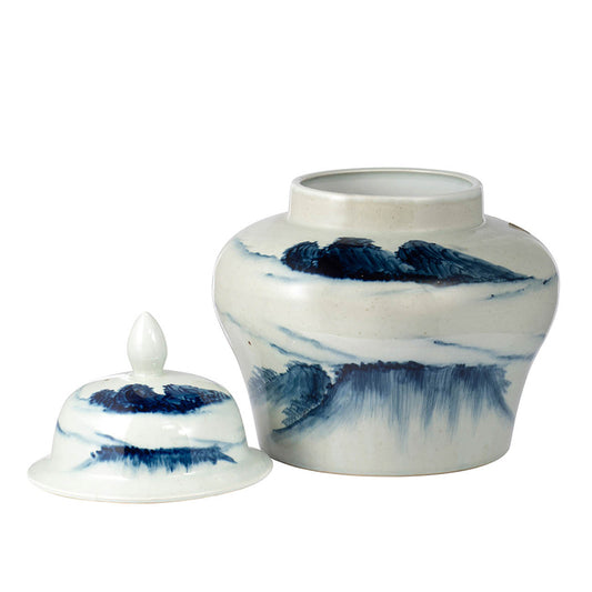 Windswept Ginger Jar 17"h