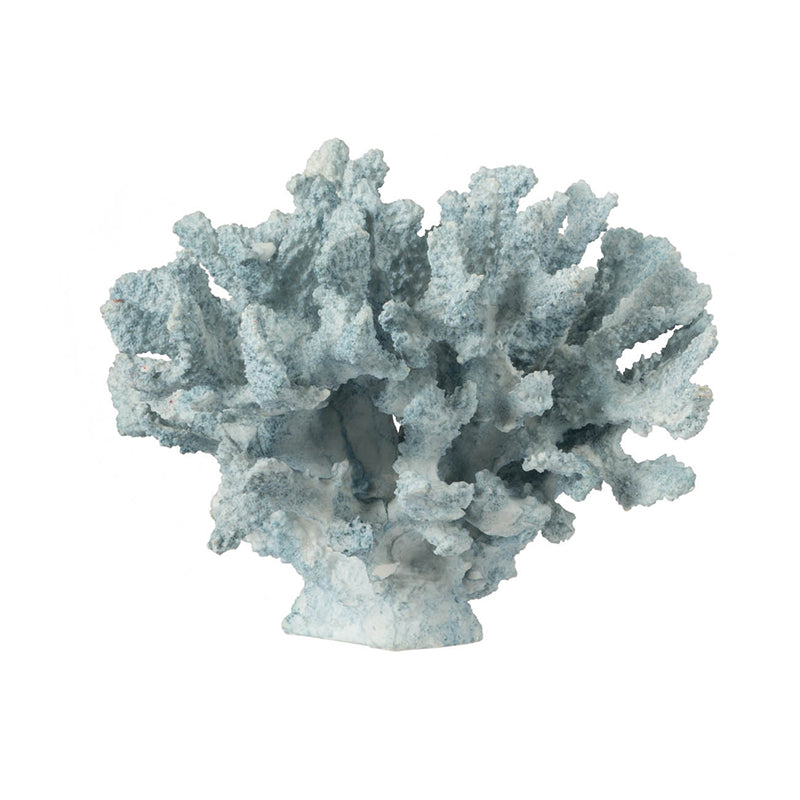 Blue Faux Coral 10"l