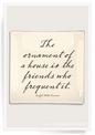"The Ornament Of" 6x6 Decoupage Tray