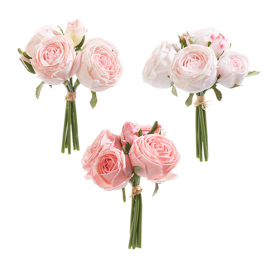 9" Real Touch Rose Bundle
