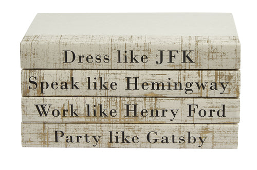 4 Vol- Dress Like JFK Gold Strokes