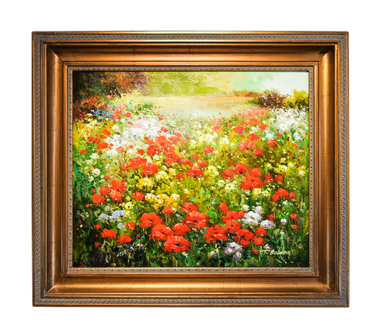 Impressionist Floral-2 30x26