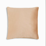 Beige/Gld Velvet Pillow, 24X24