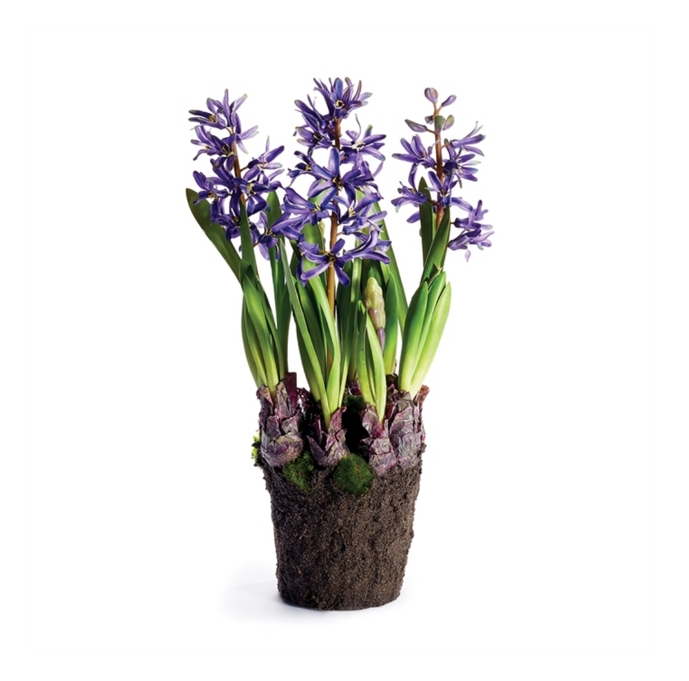 Hyacinth Drop In 16.5" Blue/Violet