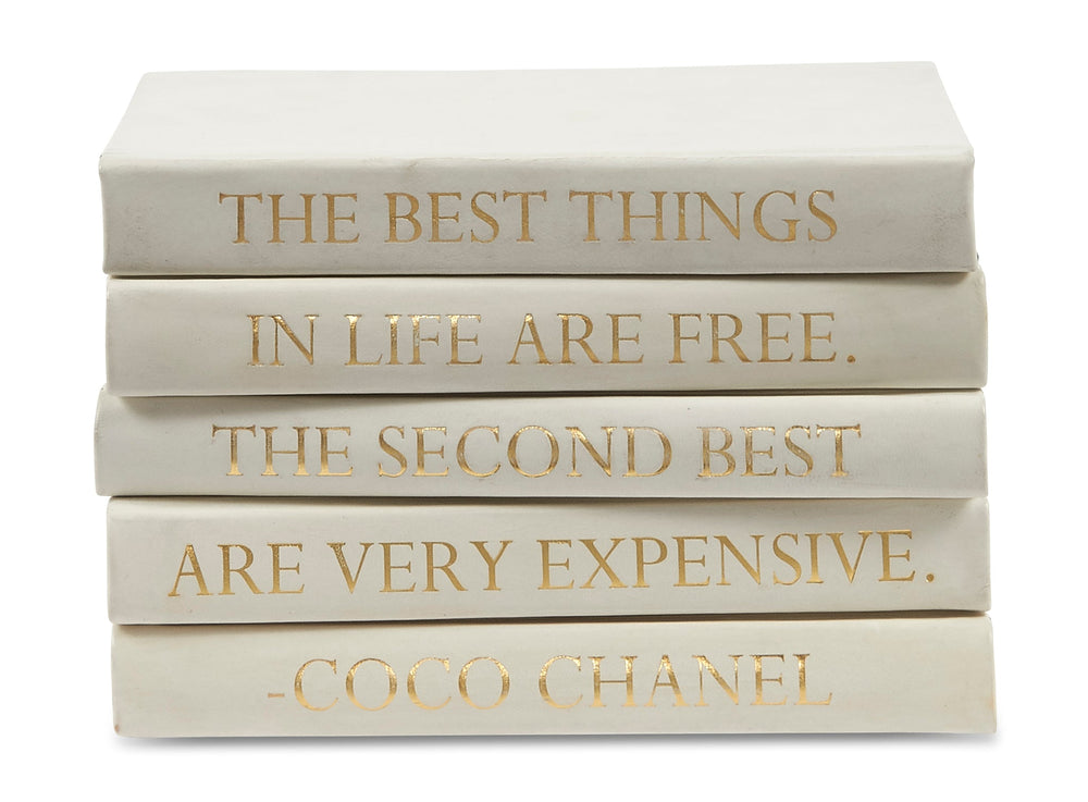 Stack/5 Leather Books-Best