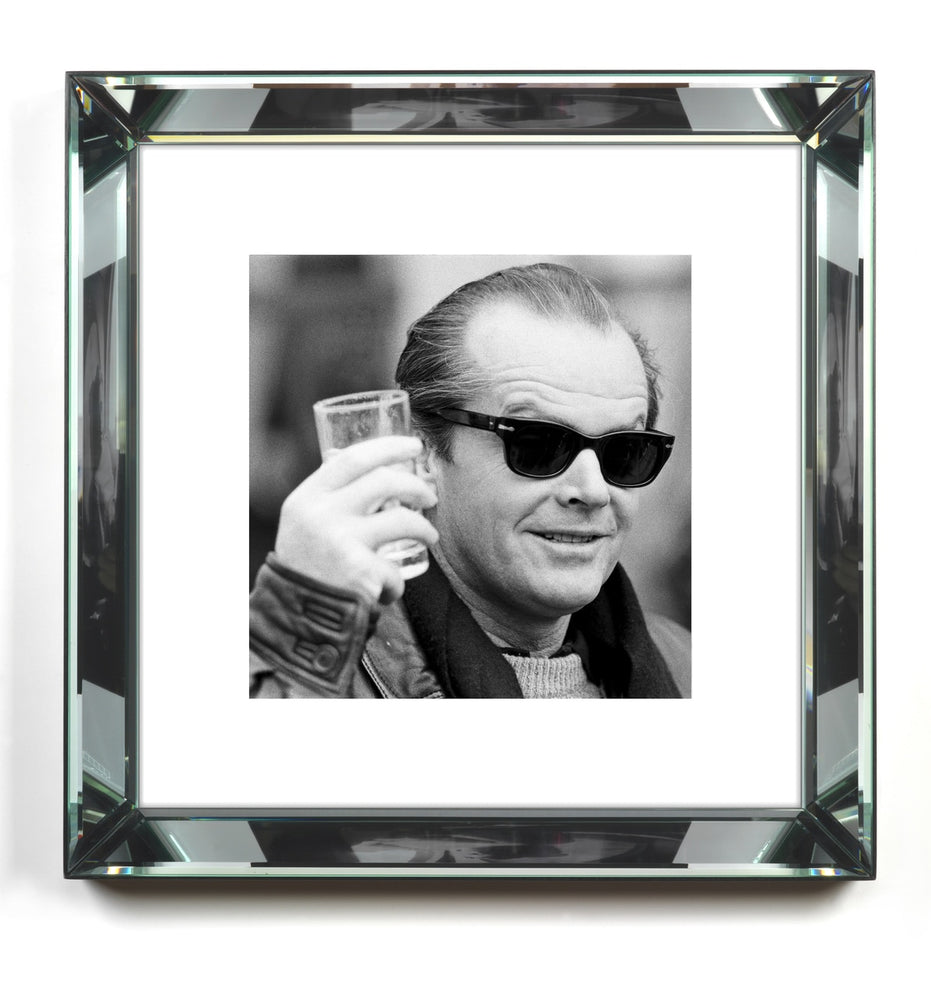 Framed Jack Nicholson Print 16x16