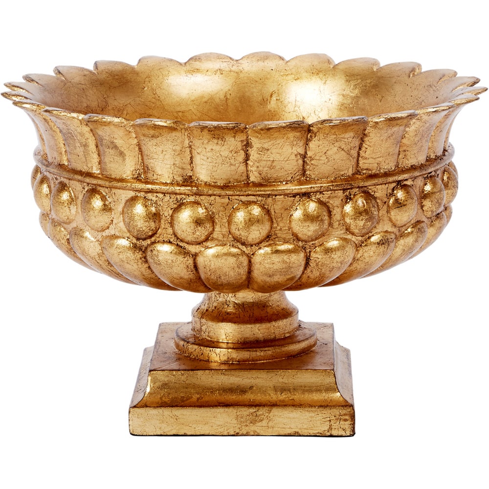 Gold Pompeii Bowl 12"