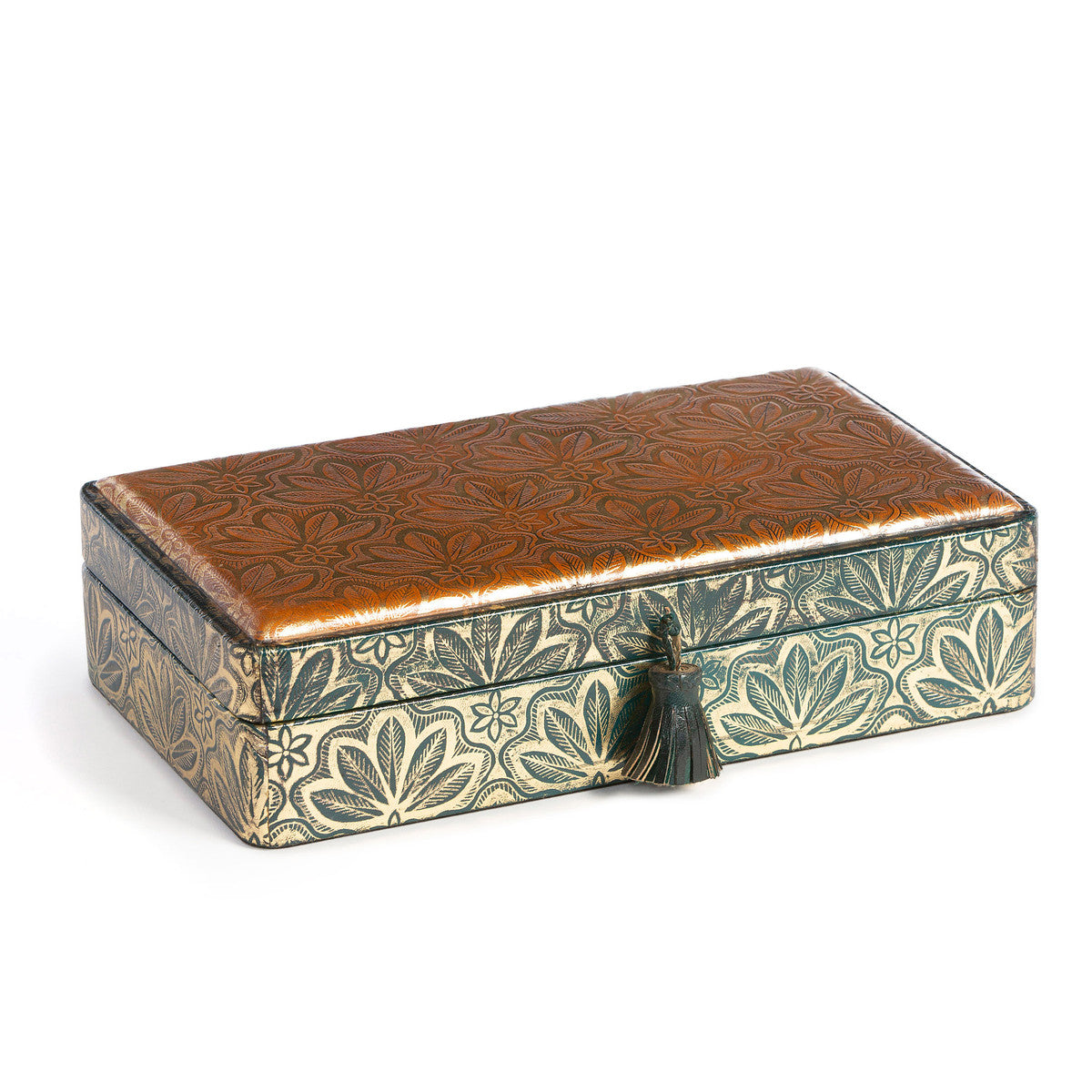 Lila Leather Box