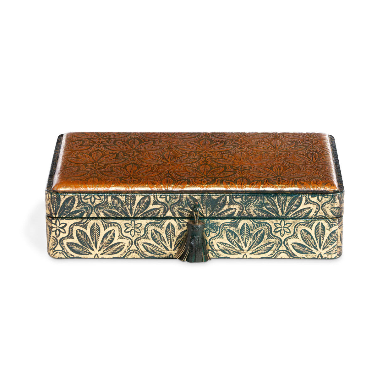 Lila Leather Box