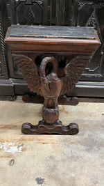 Carved Eagle Table 22x15x23h