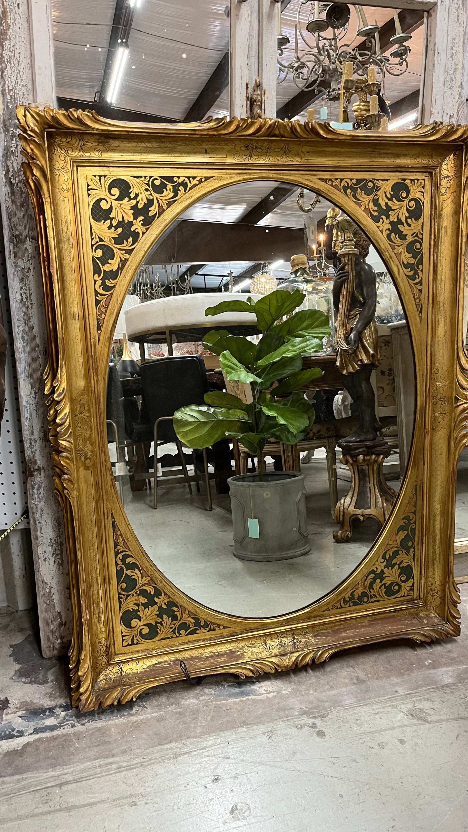 イタリア製の鏡 Italian Mirror 37x47 – Scissortail Marketplace