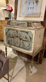 19th C Painted Chest 31x17x40h