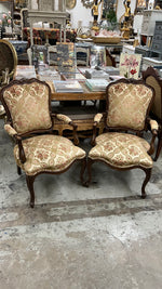 PAIR French Chairs 24x28x38h
