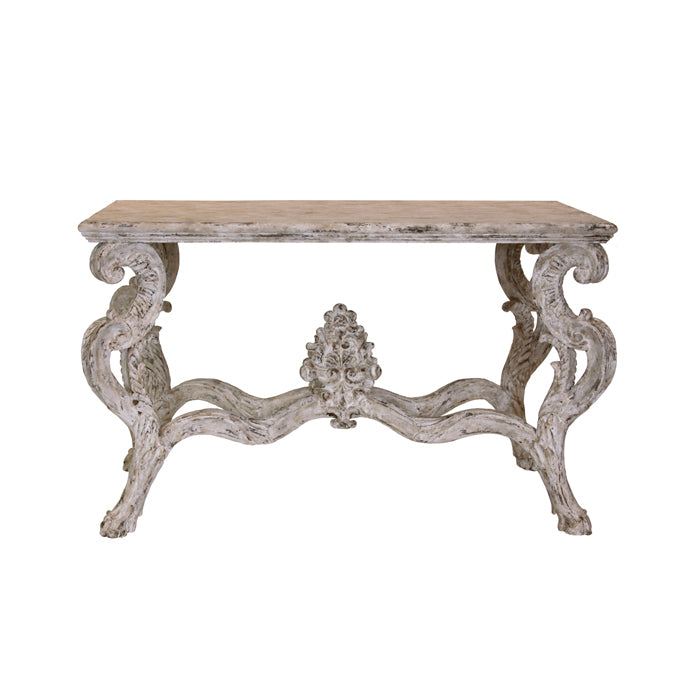 French Carved Table 32x52x32h