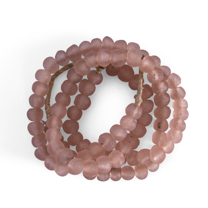 SM Sea Glass Beads Light Pink