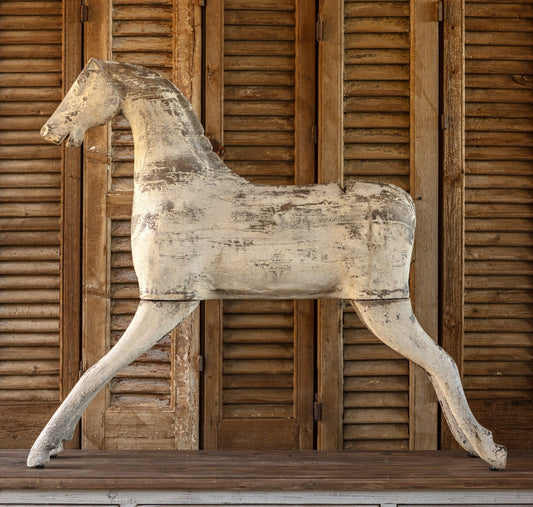 Weathered Hobby Horse 43x12x36